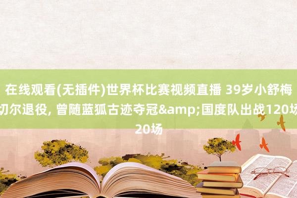 在线观看(无插件)世界杯比赛视频直播 39岁小舒梅切尔退役, 曾随蓝狐古迹夺冠&国度队出战120场