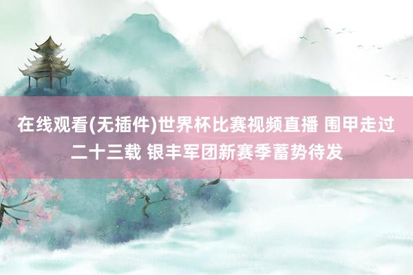 在线观看(无插件)世界杯比赛视频直播 围甲走过二十三载 银丰军团新赛季蓄势待发