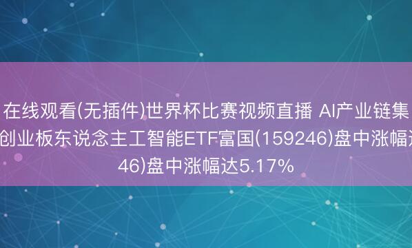 在线观看(无插件)世界杯比赛视频直播 AI产业链集体上攻, 创业板东说念主工智能ETF富国(159246)盘中涨幅达5.17%